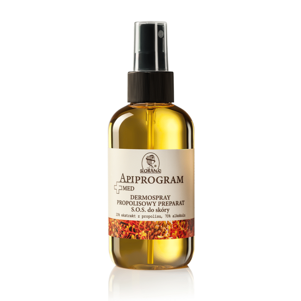 DERMOSPRAY Propolisowy preparat S.O.S. do skóry  APIPROGRAM