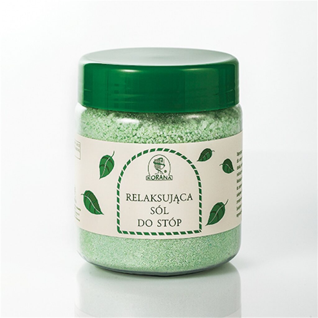 Relaksująca sól do stóp